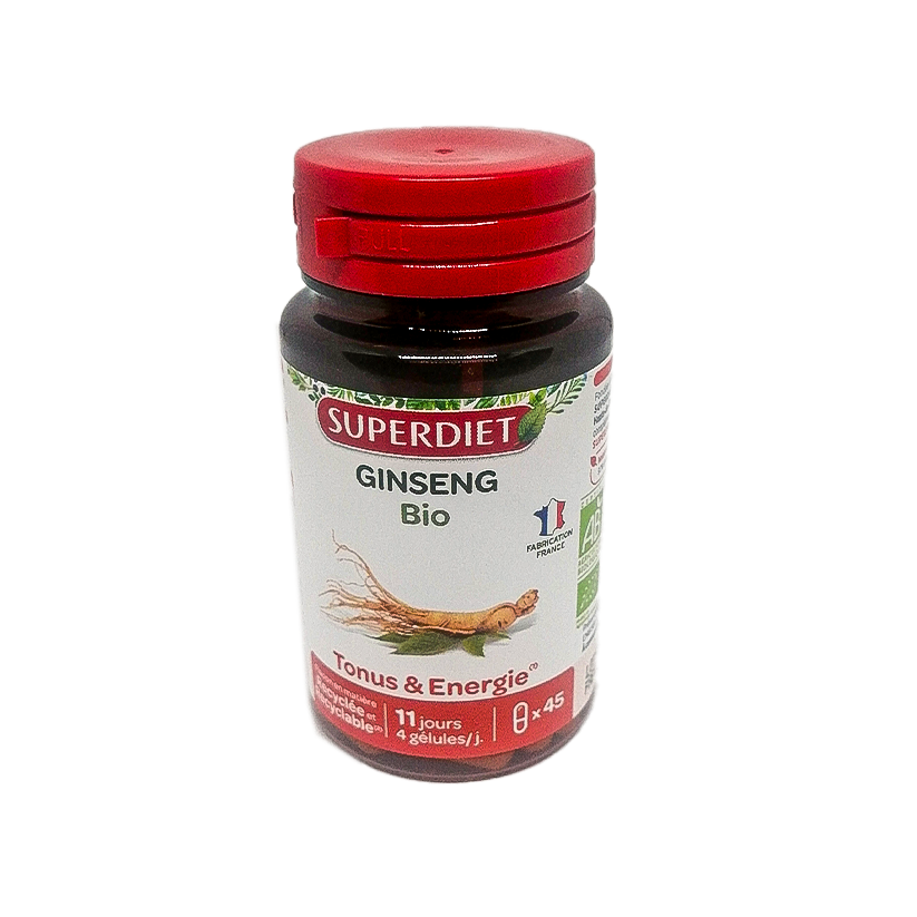 Ginseng bio 45 gélules